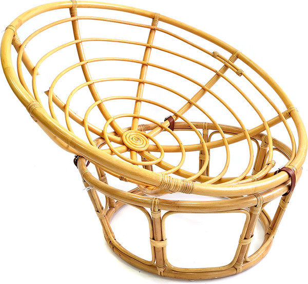 Изображение товара Кресло садовое Мебель Солнца Папасан 23/01 (медный/бежевый)