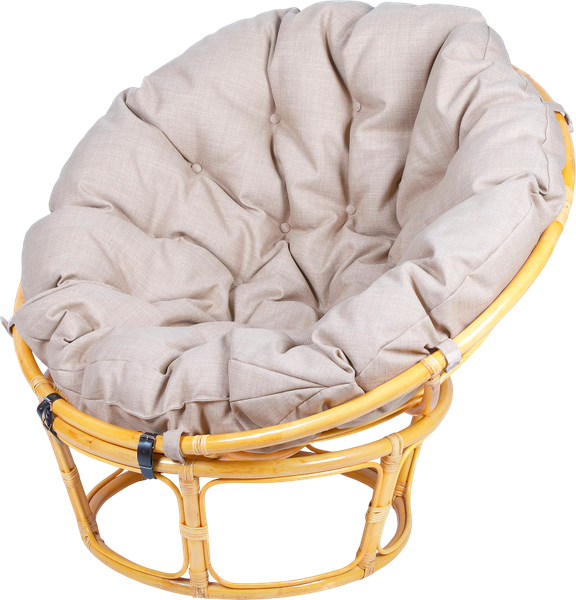 Изображение товара Кресло садовое Мебель Солнца Папасан 23/01 (медный/бежевый)