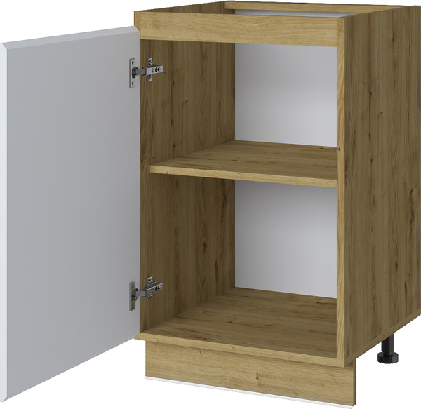 Изображение товара Шкаф-стол кухонный Anrex Set plus 1D/50 (дуб наварра/белый)