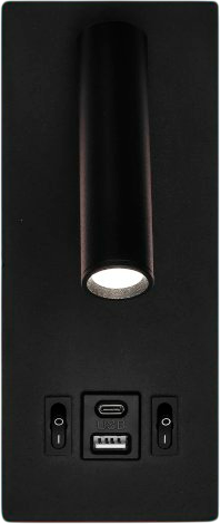 Изображение товара Бра INhome Nota P1565-30USB-BL 15Вт 6500К / 4690612060187