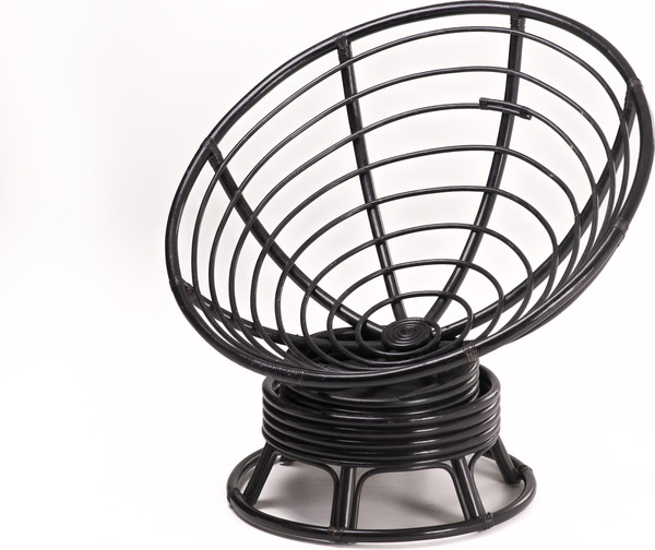 Изображение товара Кресло садовое Мебель Солнца Папасан вращающийся 23/01В (венге/серый)