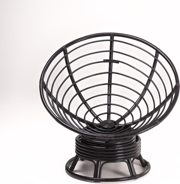 Изображение товара Кресло садовое Мебель Солнца Папасан вращающийся 23/01В (венге/серый)