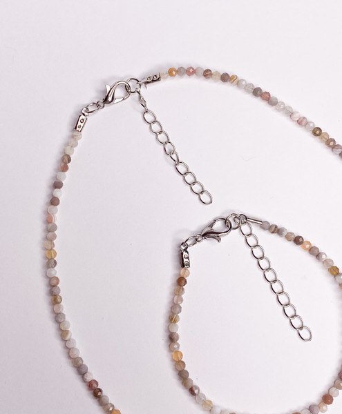 Изображение товара Браслет на ногу Wolves Бразильский Агат 5882 (р.23-28)