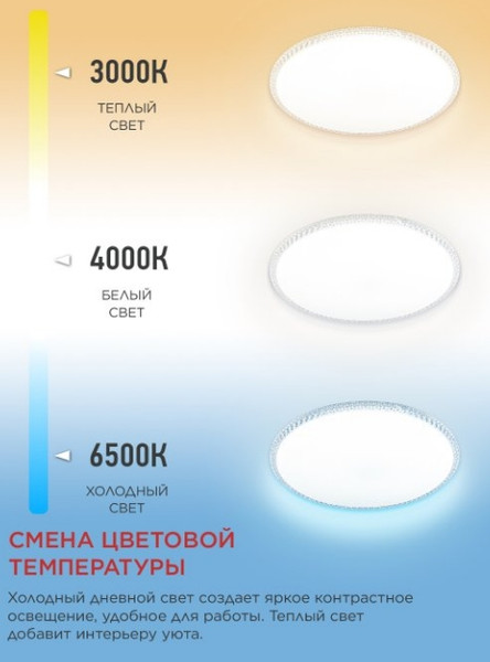 Изображение товара Потолочный светильник INhome Neo Mystery-95RC-WH / 4690612060910