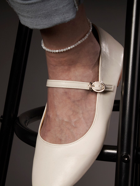 Изображение товара Браслет на ногу Wolves Перламутр 6052 (р.23-28)