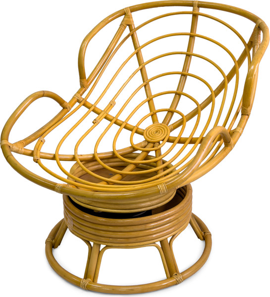 Изображение товара Кресло садовое Мебель Солнца Папасан Челси вращающийся 23/03В (медный)