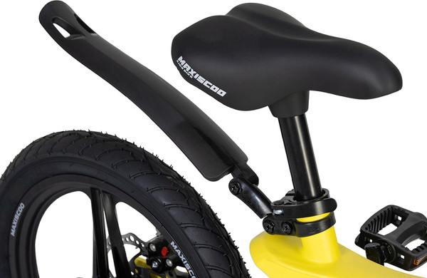 Изображение товара Детский велосипед Maxiscoo Space Deluxe 16 2025 / MSC-S1641D (желтый матовый)