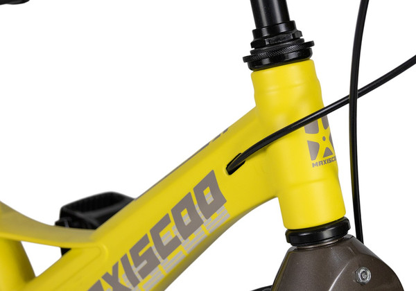 Изображение товара Детский велосипед Maxiscoo Space Deluxe 16 2025 / MSC-S1641D (желтый матовый)