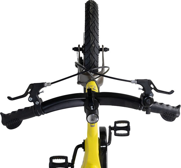 Изображение товара Детский велосипед Maxiscoo Space Deluxe 16 2025 / MSC-S1641D (желтый матовый)