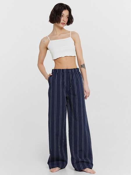 Изображение товара Штаны домашние Mark Formelle 532524 (р.170-102, белая полоска на море)