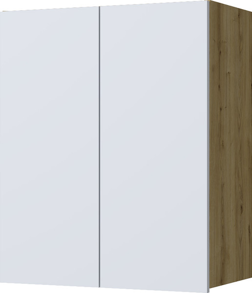 Изображение товара Шкаф навесной для кухни Anrex Set plus 2D/60 (дуб наварра/белый)