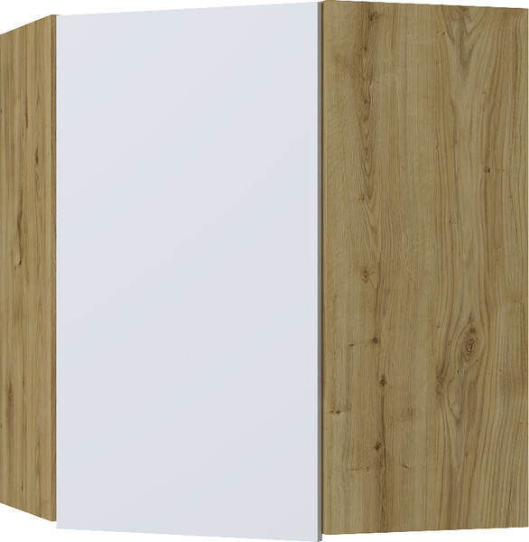 Изображение товара Шкаф навесной для кухни Anrex Set plus 1DU/60 (дуб наварра/белый)