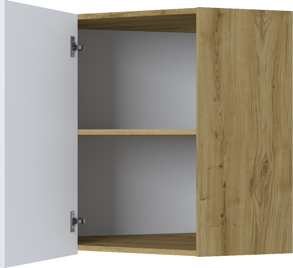 Изображение товара Шкаф навесной для кухни Anrex Set plus 1DU/60 (дуб наварра/белый)