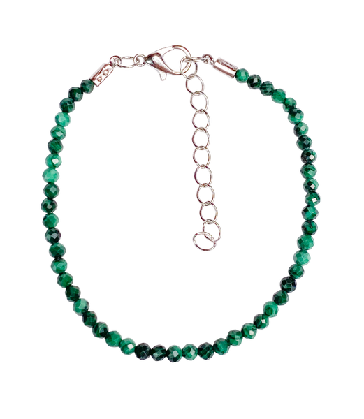 Изображение товара Браслет на ногу Wolves Малахит 6323 (р.21-26)