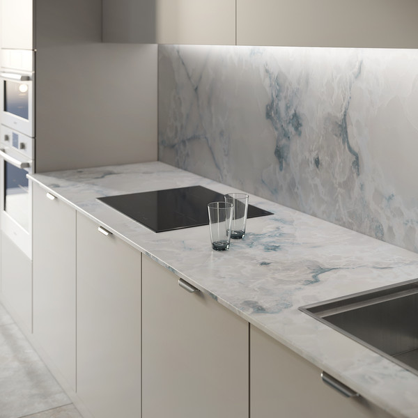 Изображение товара Столешница Артём-Мебель 0.8м (оникс голубой)