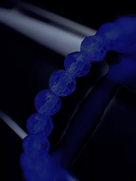 Изображение товара Кольцо Wolves Циркон Тройное 5671 (р.20-21, синий)