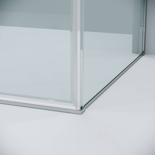 Изображение товара Душевая стенка Grossman Galaxy 100х195 / 200.K33.01.100.10.00 (хром/стекло прозрачное)