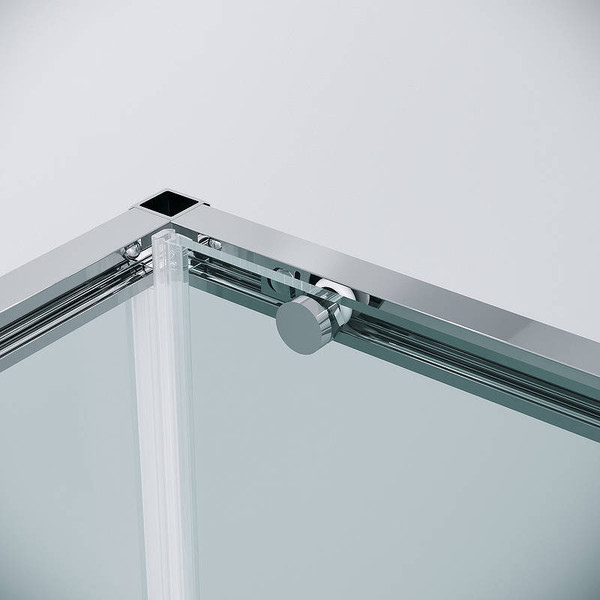 Изображение товара Душевая стенка Grossman Galaxy 100х195 / 200.K33.01.100.10.00 (хром/стекло прозрачное)