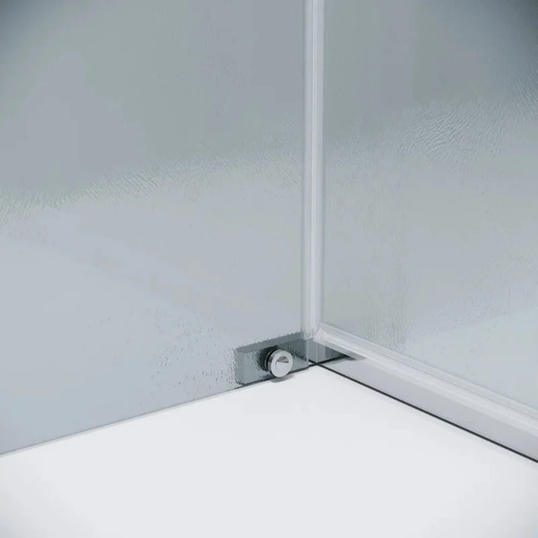 Изображение товара Душевая стенка Grossman Pragma 100х195 / 200.K33.03.100.10.02 (хром/стекло шиншилла)