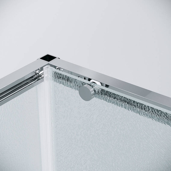 Изображение товара Душевая стенка Grossman Galaxy 100х195 / 200.K33.01.100.10.02 (хром/стекло шиншилла)