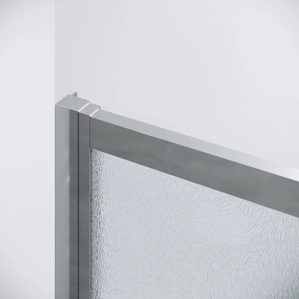 Изображение товара Душевая стенка Grossman Cosmo 100х195 / 200.K33.02.100.10.02 (хром/стекло шиншилла)