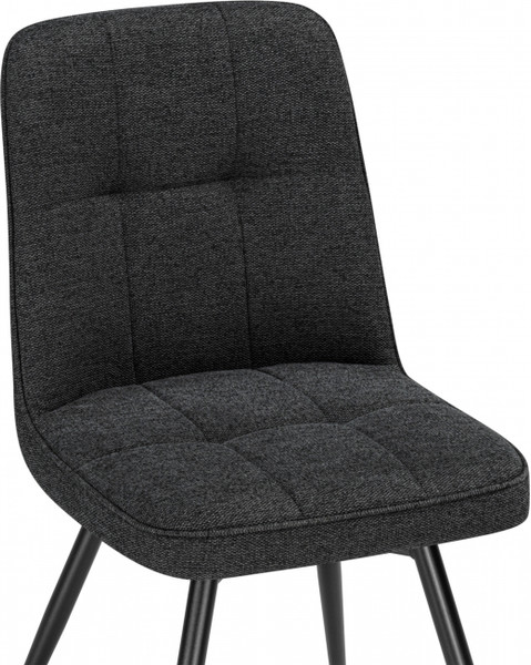 Изображение товара Стул Woodville Texas 4 поворотный / 15892 (темно-серый/черный)