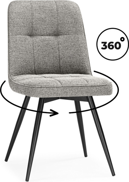 Изображение товара Стул Woodville Texas 4 поворотный / 15894 (бежевый/черный)