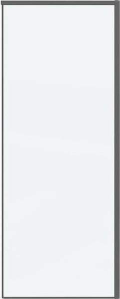 Изображение товара Душевая стенка Grossman Galaxy 100х195 / 200.K33.01.100.42.00 (графит сатин/стекло прозрачное)