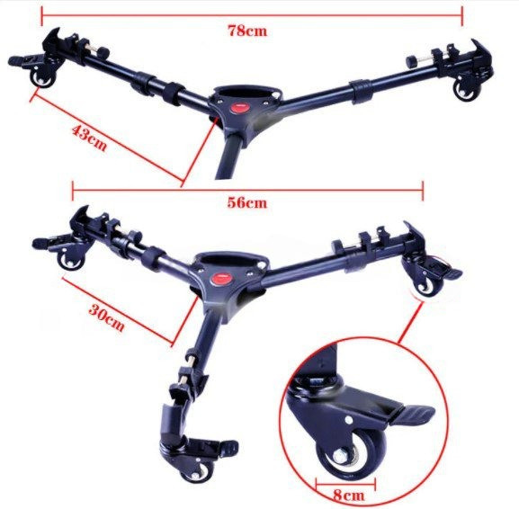 Изображение товара Тележка для штатива Yunteng Tripod Dolly 901