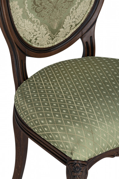 Изображение товара Стул Woodville Инои / 615245 (soprano nefrit/ромб/миланский орех старение)