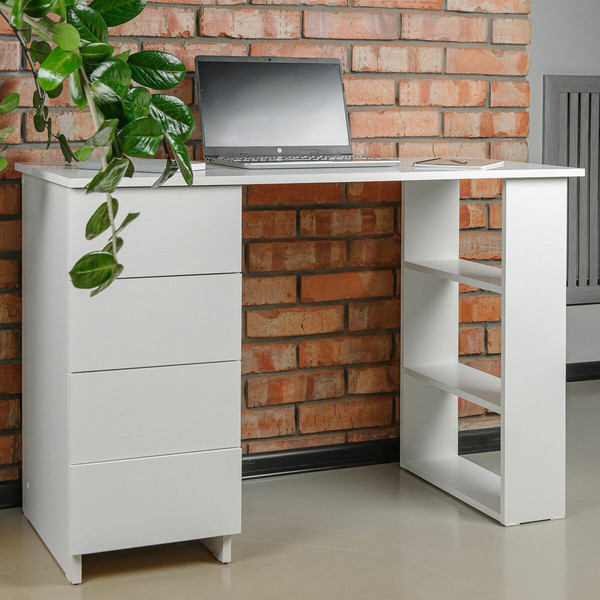 Изображение товара Письменный стол Brabix CD-016 / 641891 (белый)