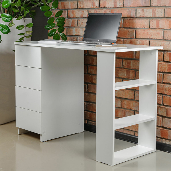 Изображение товара Письменный стол Brabix CD-016 / 641891 (белый)