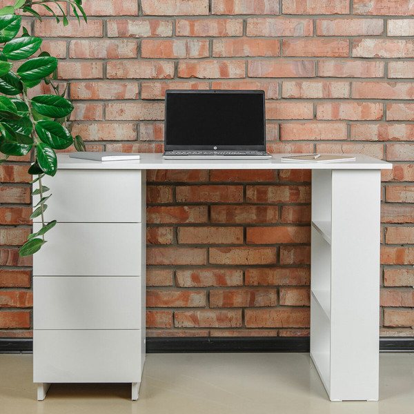 Изображение товара Письменный стол Brabix CD-016 / 641891 (белый)