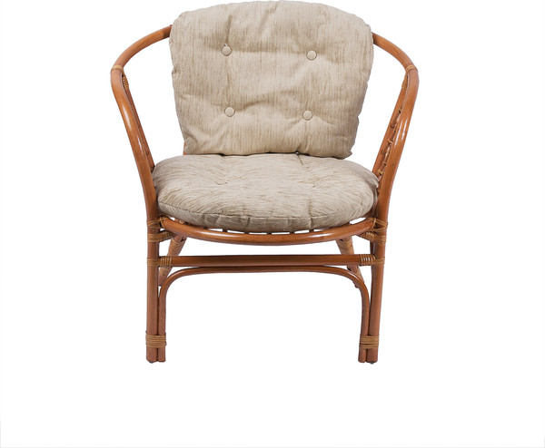 Изображение товара Кресло садовое Мебель Солнца Багама 01/17В (коньяк/бежевый)