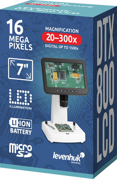 Изображение товара Микроскоп цифровой Levenhuk DTX 800 LCD / 85296