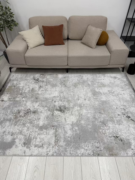 Изображение товара Ковер Radjab Carpet Амаль Прямоугольник 0901A / 13105RK (1.6x3, Grey/Beige)