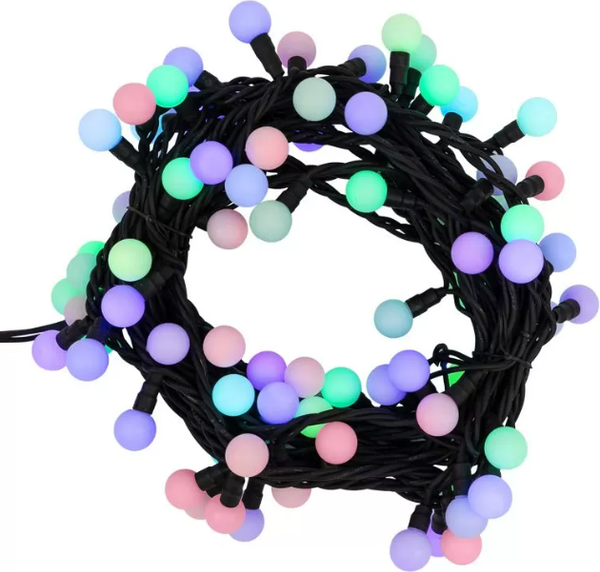 Изображение товара Светодиодная гирлянда Neon-Night Мультишарики 303-679 (10м, мультиколор)