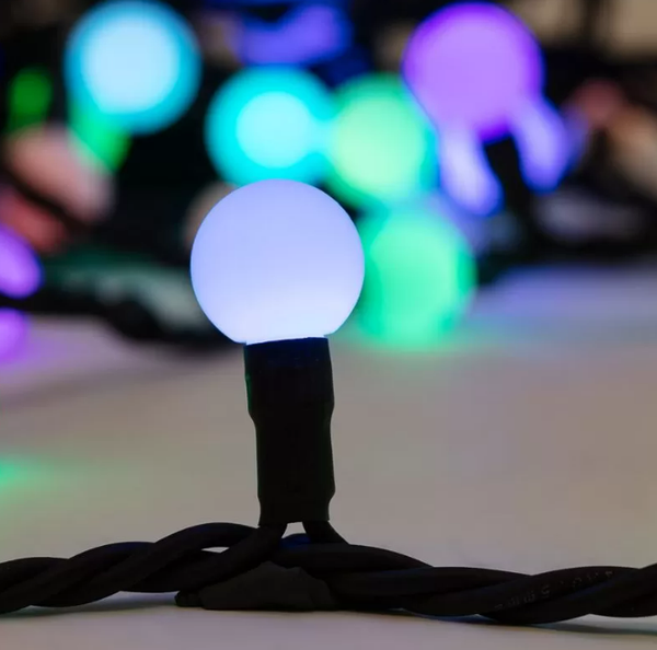 Изображение товара Светодиодная гирлянда Neon-Night Мультишарики 303-679 (10м, мультиколор)