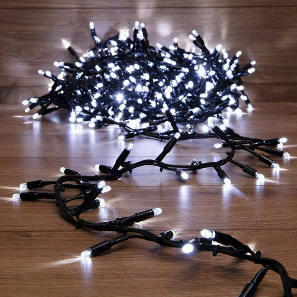 Изображение товара Светодиодная гирлянда Neon-Night Кластер 315-265 (10м, белый)