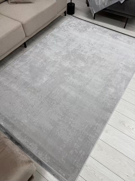 Изображение товара Ковер Radjab Carpet Амаль Прямоугольник 0902A / 13121RK (1.6x3, Grey/Grey)