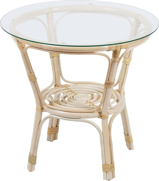 Изображение товара Кофейный столик садовый Мебель Солнца Багама 01/17 круглый (натуральный)