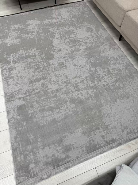 Изображение товара Коврик Radjab Carpet Амаль Прямоугольник 0902A / 13126RK (0.8x1.5, Grey/Grey)