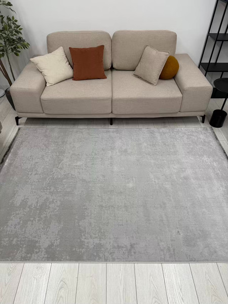 Изображение товара Коврик Radjab Carpet Амаль Прямоугольник 0902A / 13126RK (0.8x1.5, Grey/Grey)