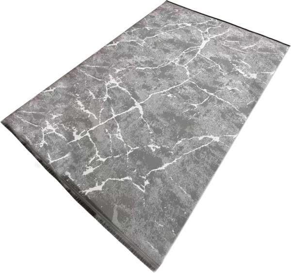 Изображение товара Ковер Radjab Carpet Амаль Прямоугольник 0910A / 13138RK (3x4, Grey/Cream)