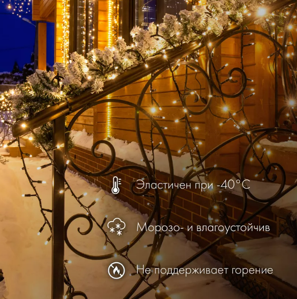 Изображение товара Светодиодная гирлянда Neon-Night Нить 315-505 (20м, белый)