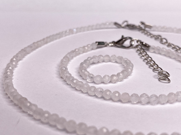 Изображение товара Кольцо Wolves Беломорит Тройное 5843 (р.22-23)