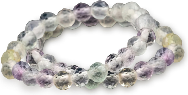 Изображение товара Кольцо Wolves Флюорит Двойное 5554 (р.15-16)