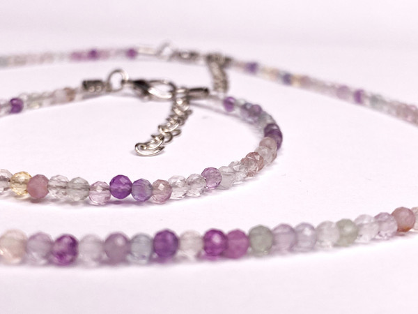 Изображение товара Кольцо Wolves Флюорит Двойное 5561 (р.22-23)