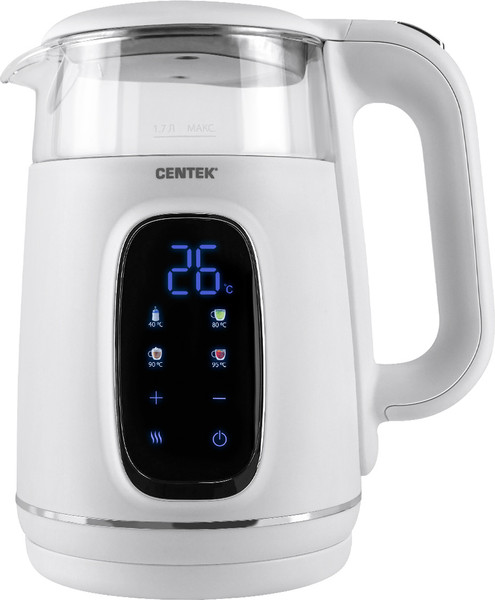 Изображение товара Электрочайник Centek CT-0052 (белый)