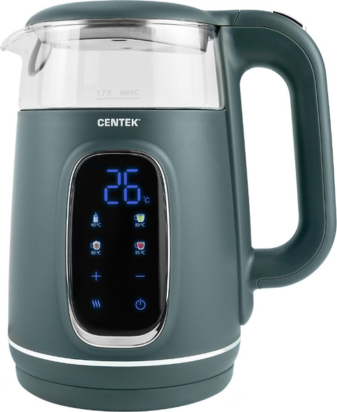 Изображение товара Электрочайник Centek CT-0052 (зеленый)